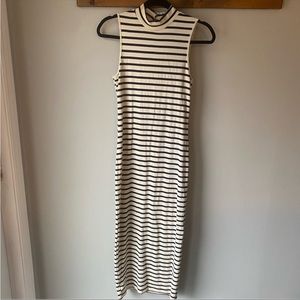 High necked dress